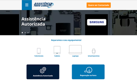 Especialista em reparações em equipamentos móveis.